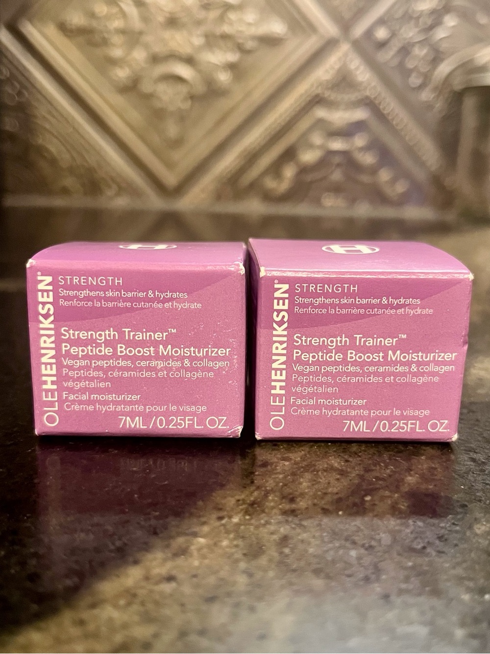 Ole Henriksen Strength Trainer Peptide Boost Moisturizer duo- travel sized